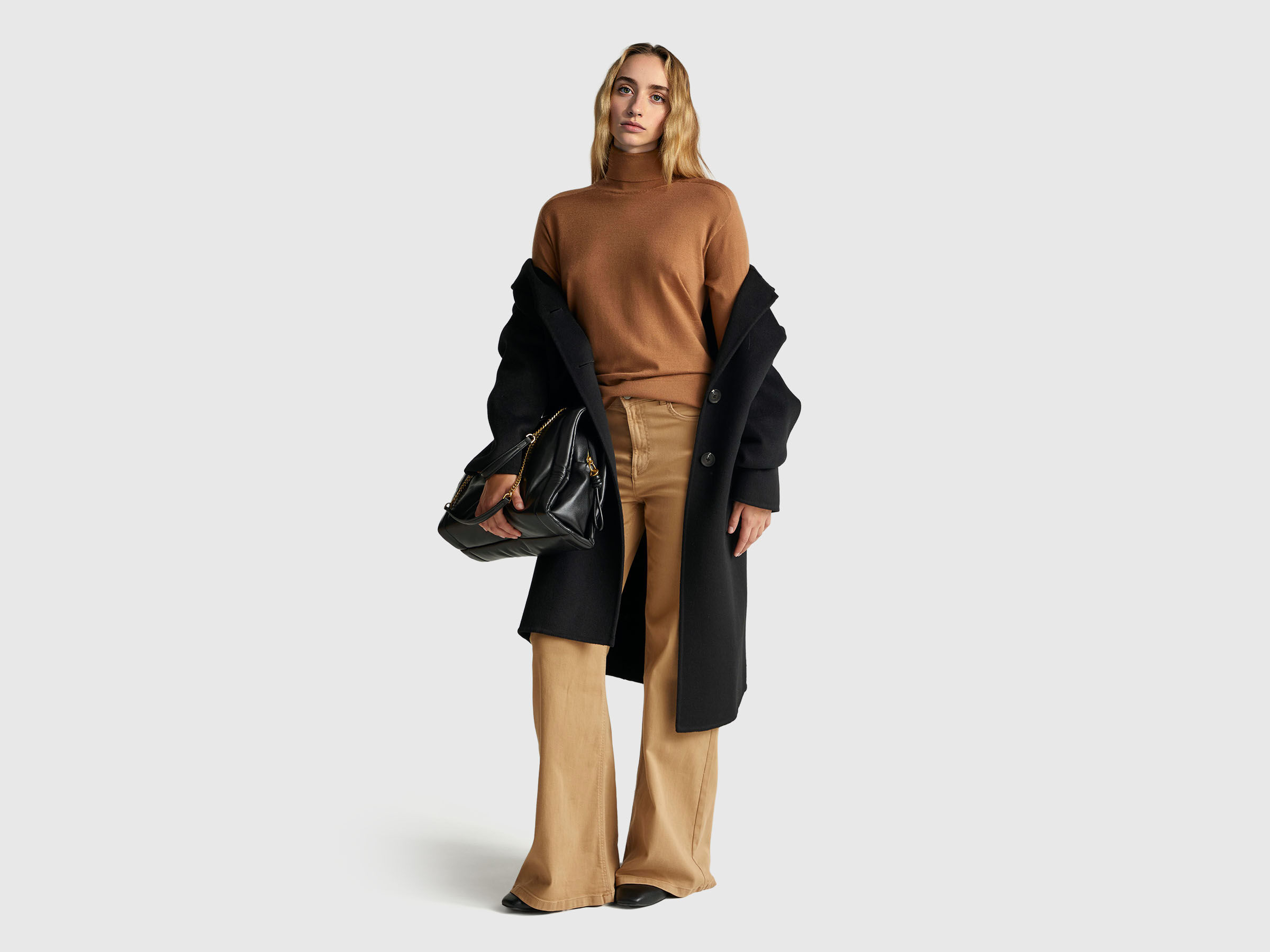 TURTLE NECK SWEATER Women image number 3